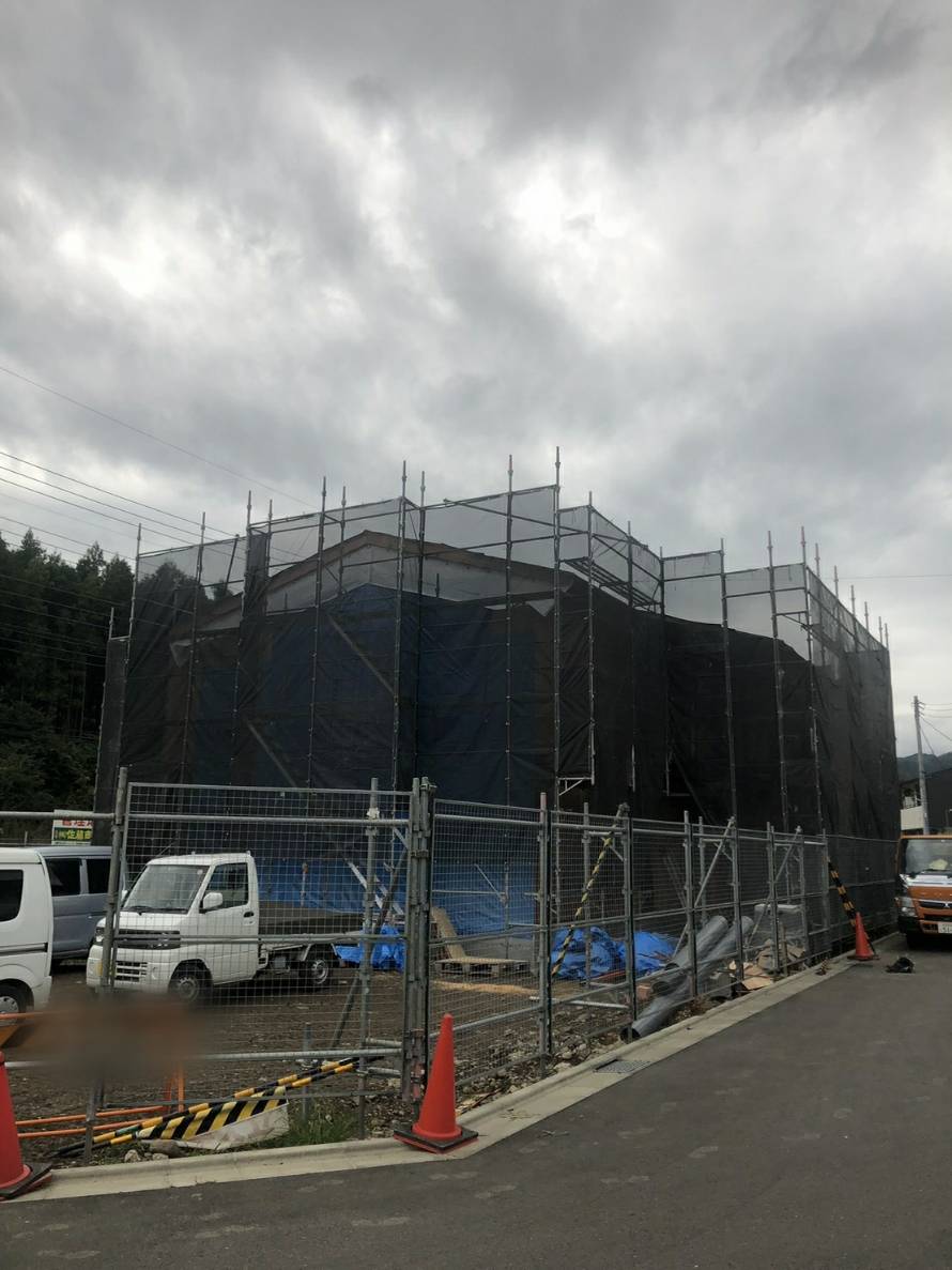 東京都 西多摩郡 日の出町 足場工事