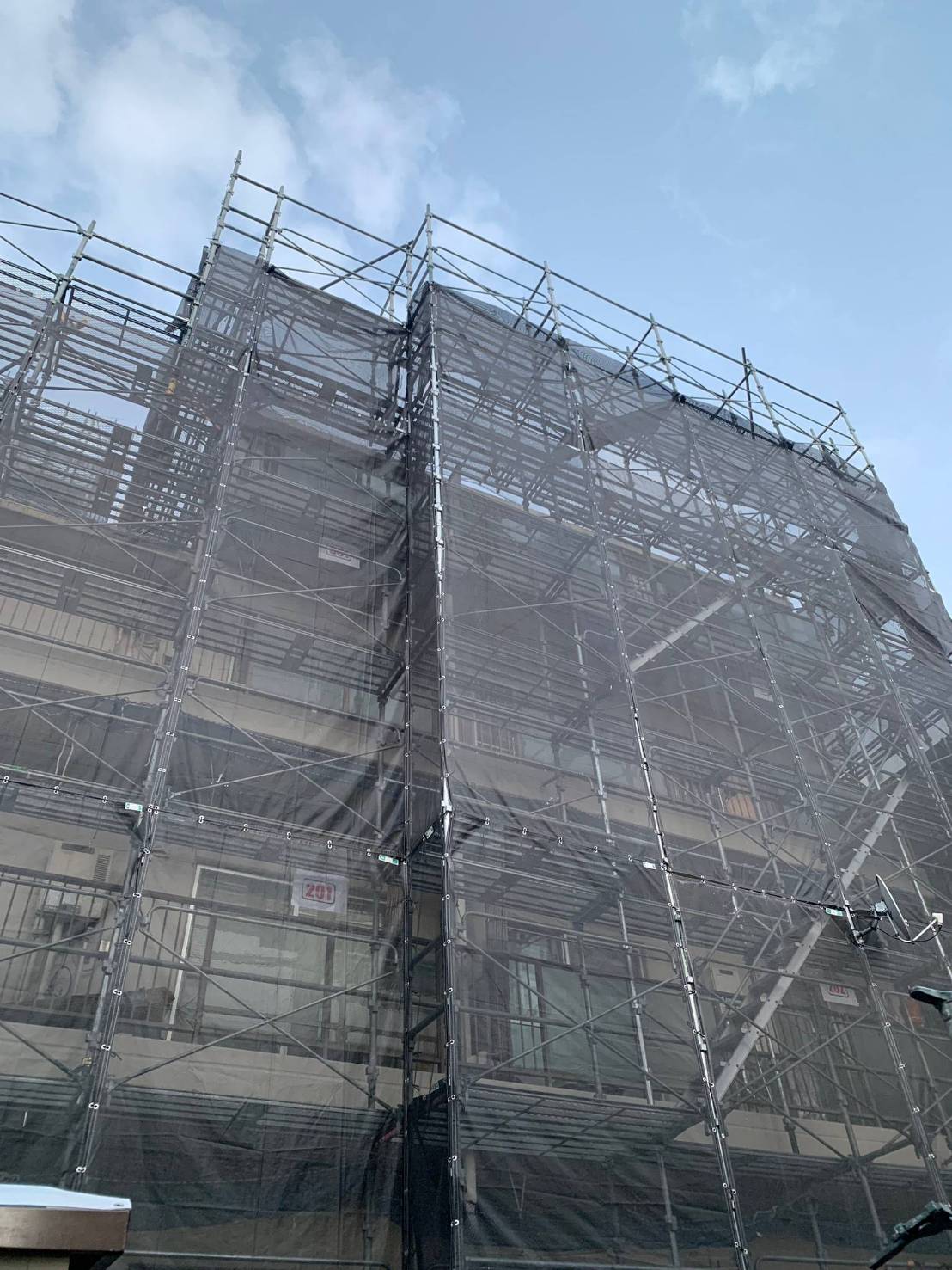 東京都 府中市 足場施工