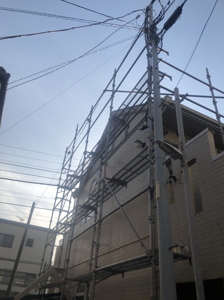 東京都 大田区 足場施工