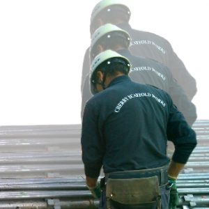 足場施工のスタッフ