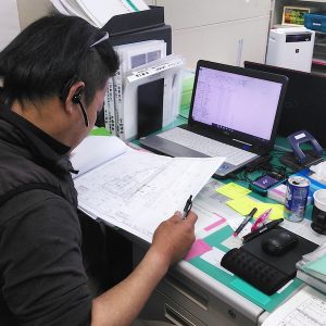 足場施工のスタッフ
