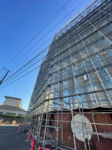 千葉県 千葉市 足場施工