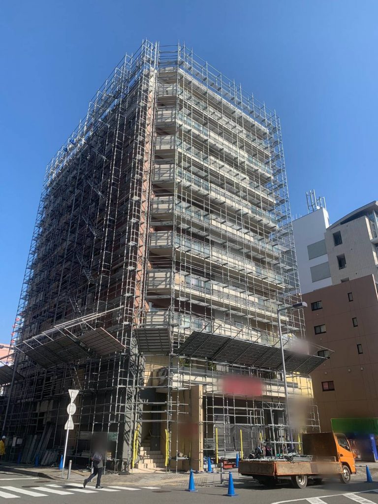 神奈川県 横浜市 足場施工
