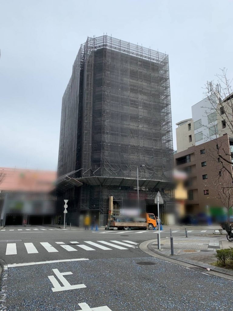 神奈川県 横浜市 足場施工