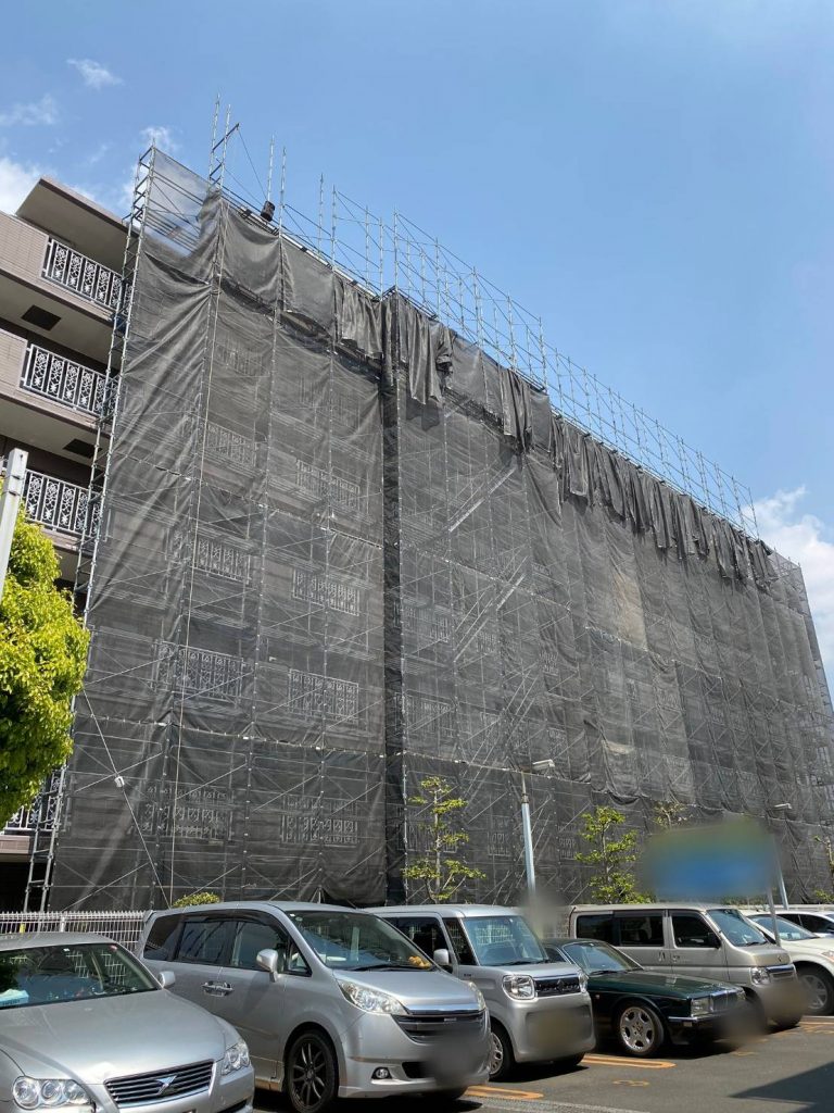 神奈川県 川崎市 足場施工