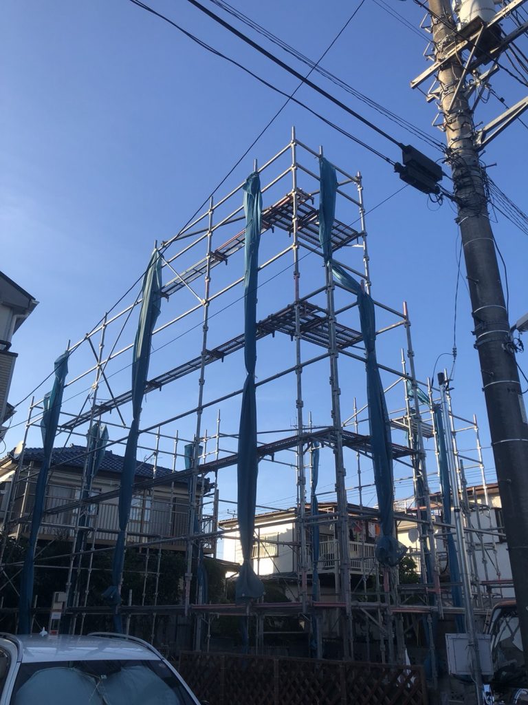 東京都 八王子市 足場施工