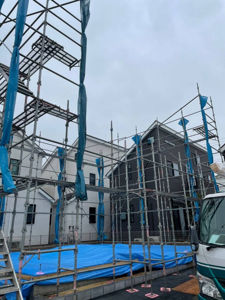 東京都 調布市 足場施工
