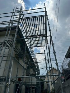 東京都　町田市　足場施工