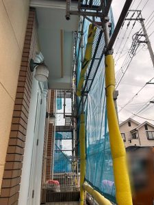 東京都　八王子市　足場施工