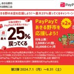 あきる野市　ペイペイ