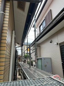 東京都　羽村市　足場施工