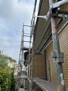 東京都　羽村市　足場施工