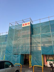 茨城県　足場施工