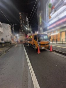 神奈川県　横浜市　足場施工