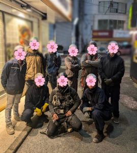 神奈川県　横浜市　足場施工