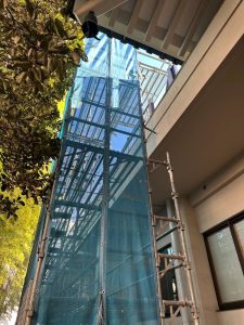東京都　武蔵野市　足場施工