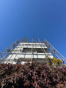 東京都　あきる野市　足場施工