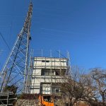 東京都　あきる野市　足場施工