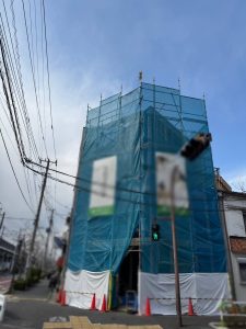東京都　北区　足場施工