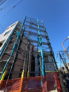 東京都　北区　足場施工