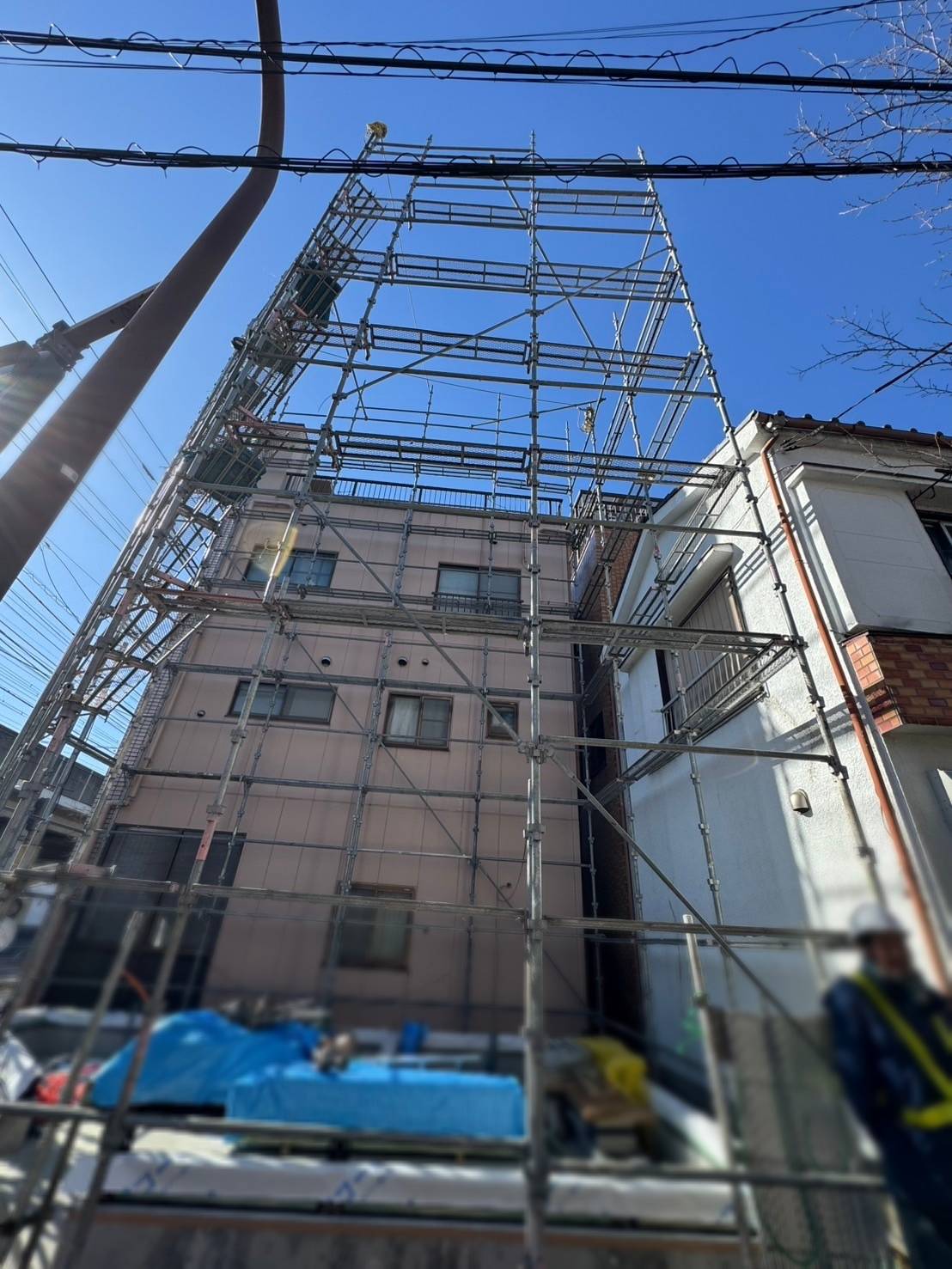 東京都 北区 足場施工