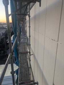 東京都　杉並区　足場施工