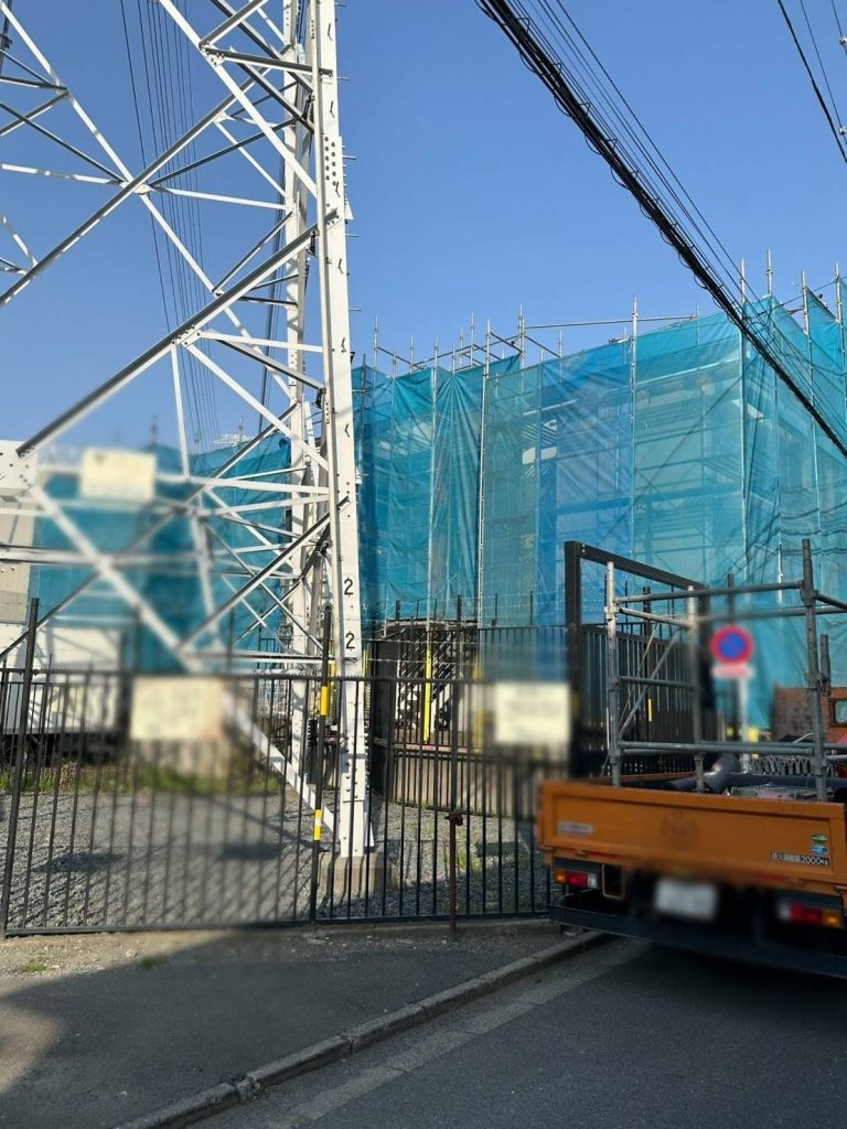 東京都 三鷹市 足場施工