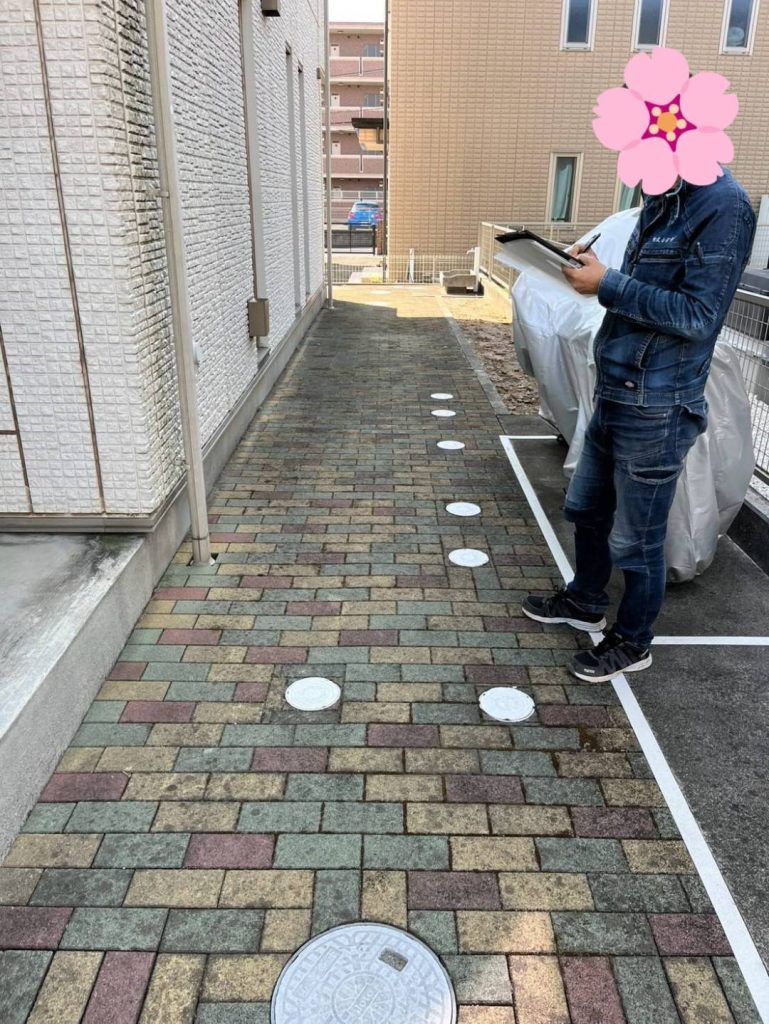 足場 施工 現地調査