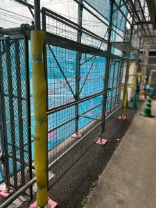 埼玉県　川口市　足場施工
