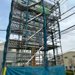 埼玉県　川口市　足場施工