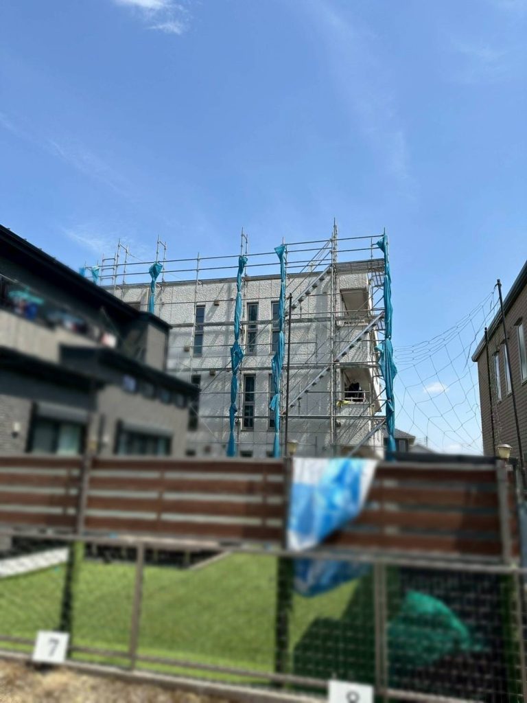 神奈川県 平塚市 足場施工