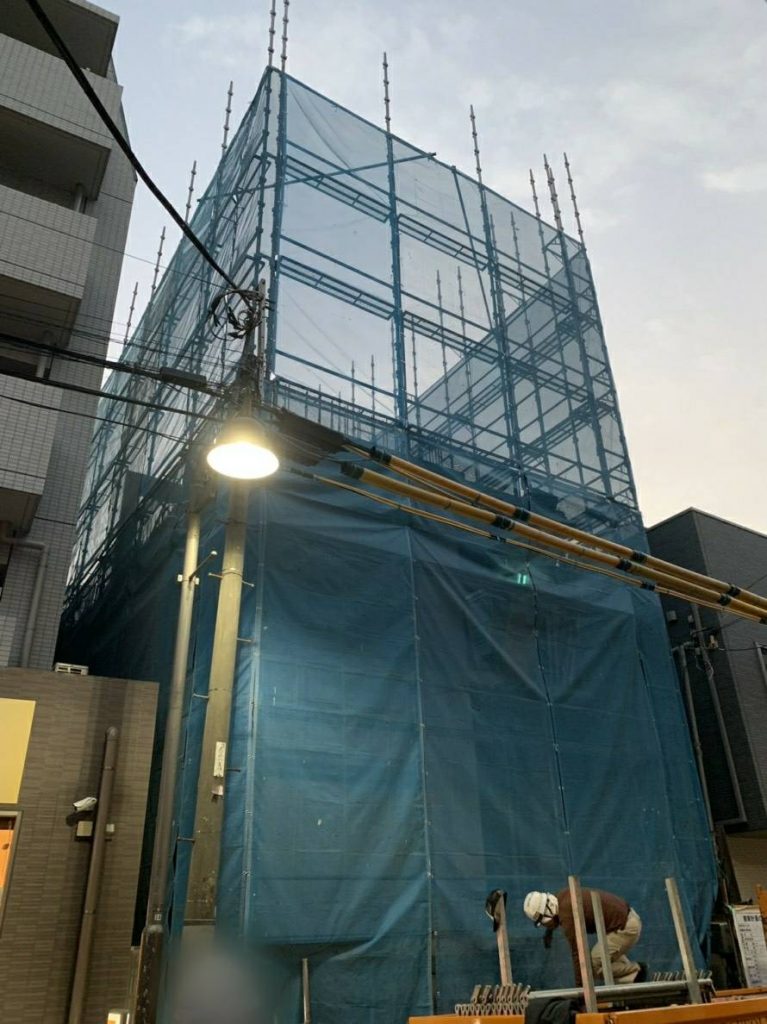 東京都 品川区 足場施工