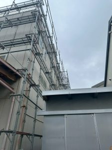 埼玉県　所沢市　足場施工