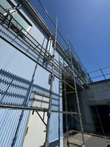 東京都　杉並区　足場施工