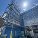 東京都　杉並区　足場施工