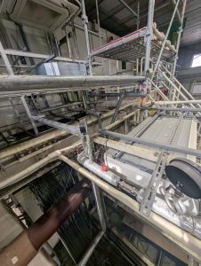 東京都　荒川区　足場施工