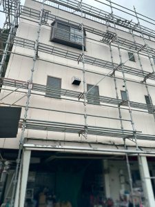 東京都　青梅市　足場施工