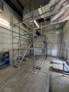 埼玉県 狭山市 足場施工