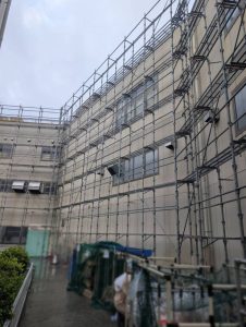 神奈川県 相模原市 足場施工