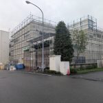 神奈川県　相模原市　足場施工