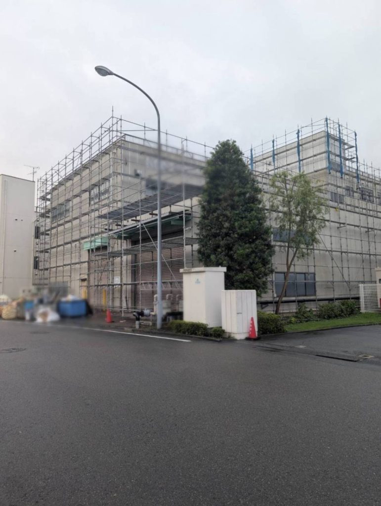 神奈川県 相模原市 足場施工