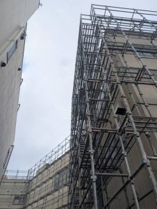 神奈川県 相模原市 足場施工