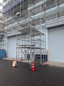 神奈川県 相模原市 足場施工