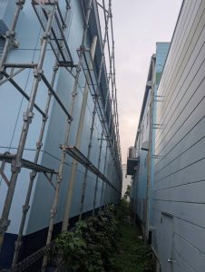 神奈川県 相模原市 足場施工