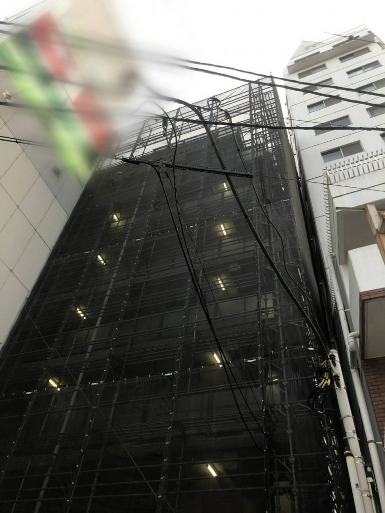 東京都 東村山市 足場施工