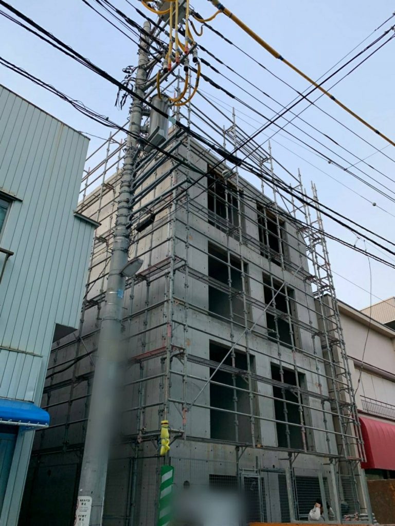 東京都 荒川区 足場施工
