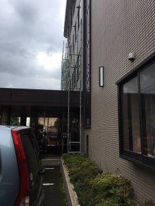 東京都　府中市　足場施工