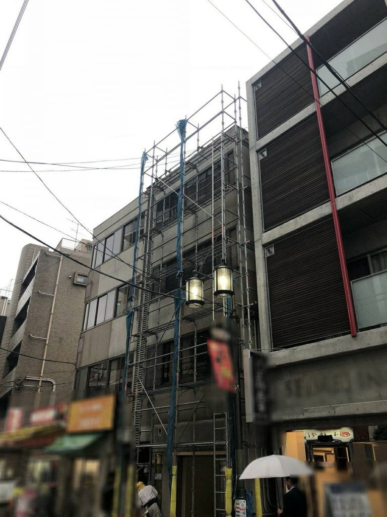 東京都　板橋区　足場施工