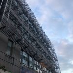 神奈川県　横浜市　足場施工