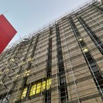 神奈川県　横浜市　足場施工
